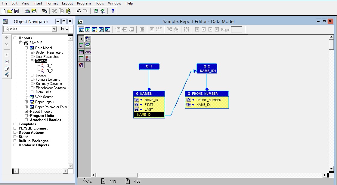 rep-1213, oracle report error list